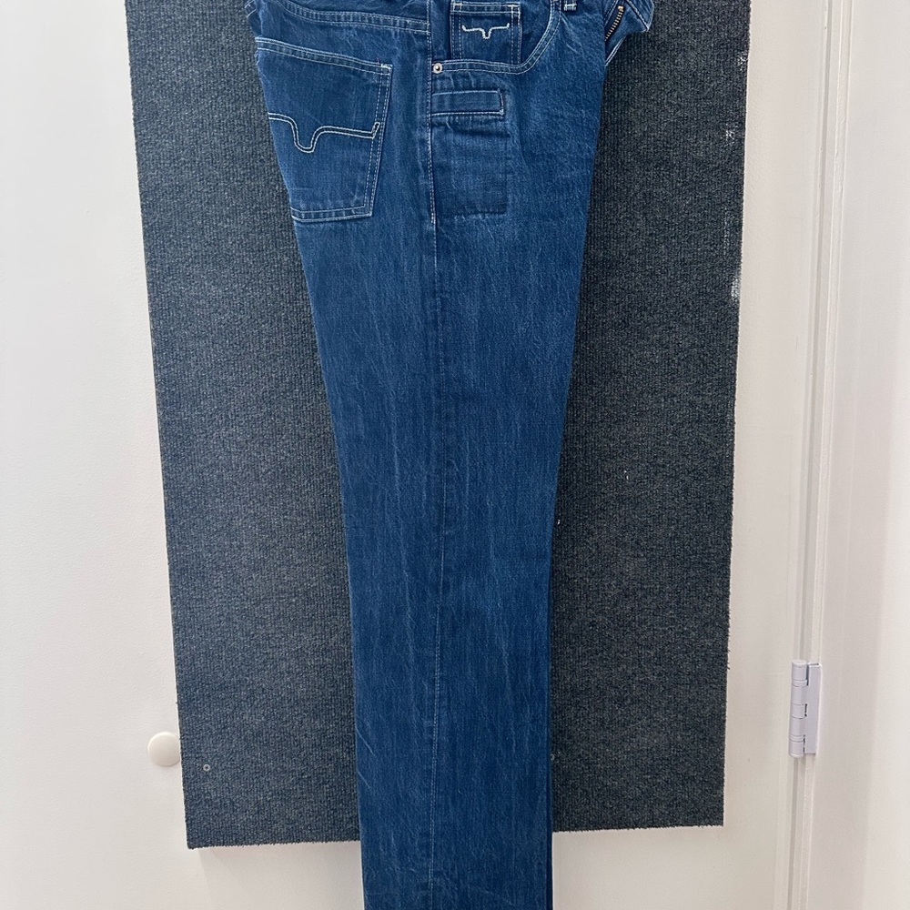 Kimes Ranch Men's Classic Blue Straight Jeans